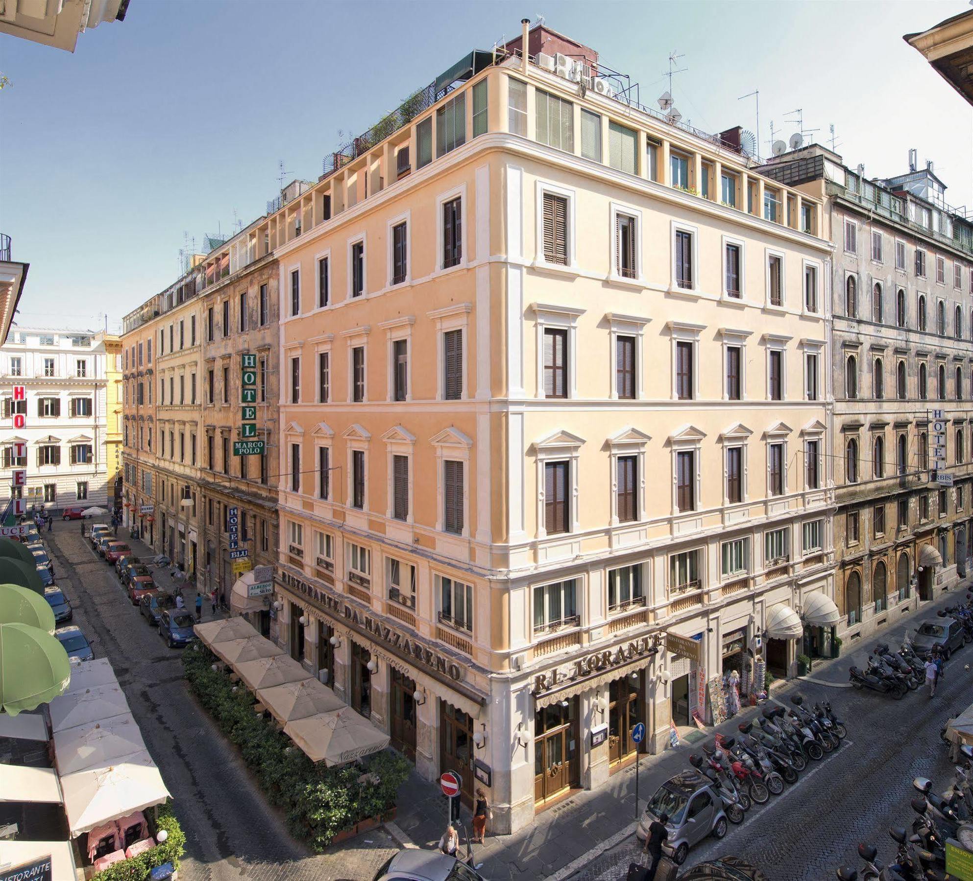 Hotel Marco Polo Rome Bagian luar foto