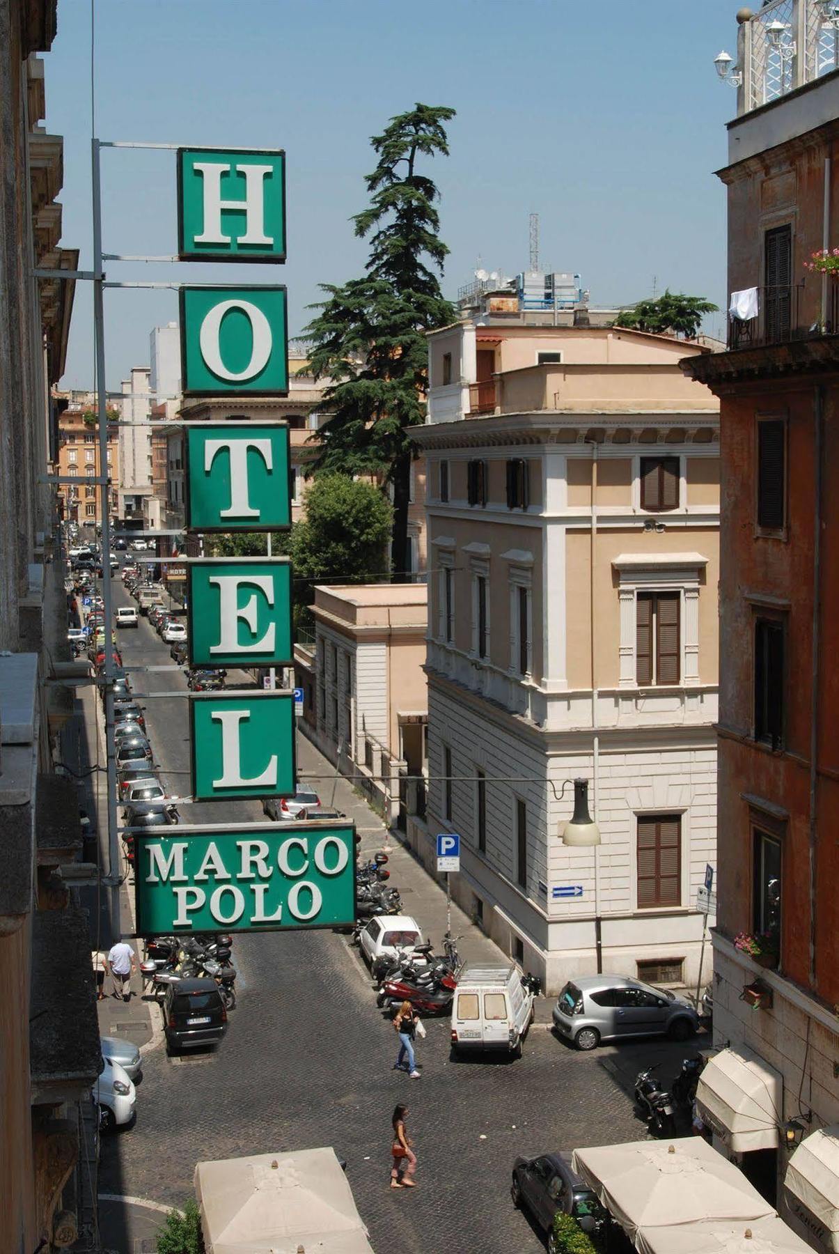 Hotel Marco Polo Rome Bagian luar foto