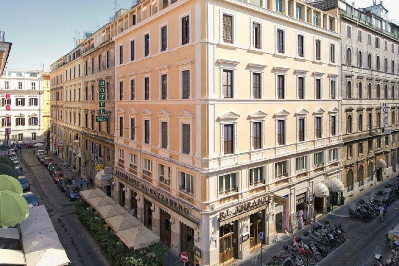 Hotel Marco Polo Rome Bagian luar foto